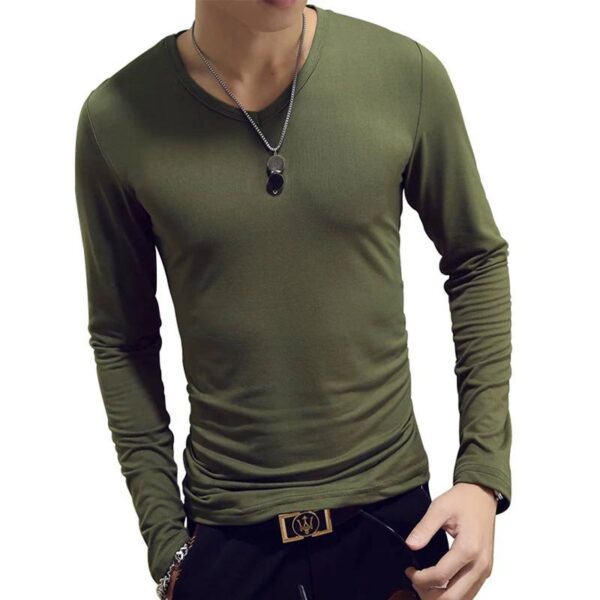 CAMISA MANGA LARGA AJUSTADO AL CUERPO - Image 22