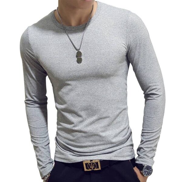 CAMISA MANGA LARGA AJUSTADO AL CUERPO - Image 13