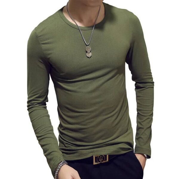 CAMISA MANGA LARGA AJUSTADO AL CUERPO - Image 26