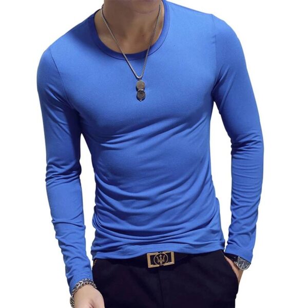 CAMISA MANGA LARGA AJUSTADO AL CUERPO - Image 27
