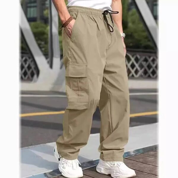 PANTALON CARGO PARA HOMBRE CON AJUSTE EN CINTURA - Image 3