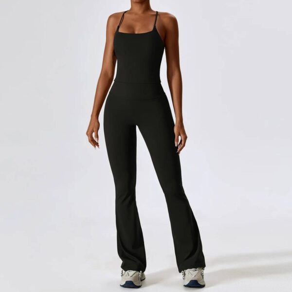 CONJUNTO DEPORTIVO DE TOP DE MANGA LARGA Y LEGGINGS - Image 3