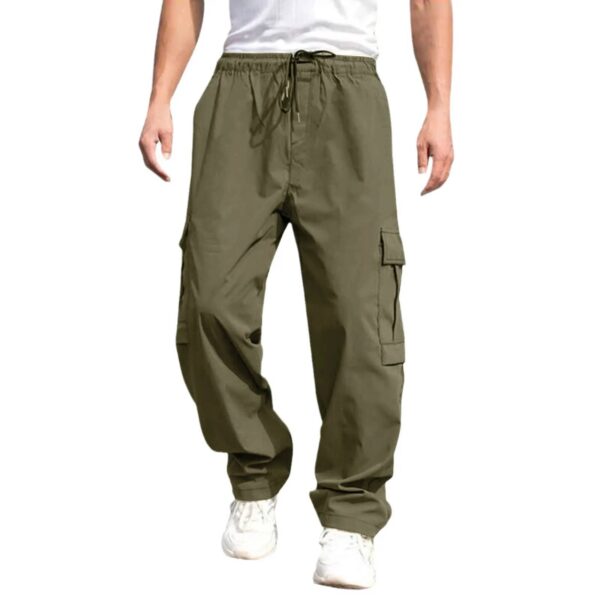 PANTALON CARGO PARA HOMBRE CON AJUSTE EN CINTURA - Image 5