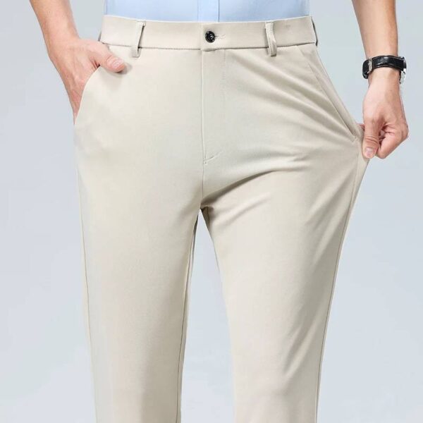 PANTALON LARGO FORMAL NEGRO/GRIS/BEIGE - Image 6