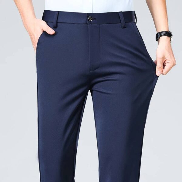 PANTALON LARGO FORMAL NEGRO/GRIS/BEIGE - Image 7