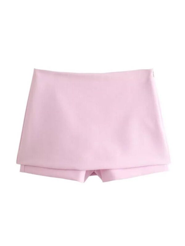 CONJUNTO DE TOP HALTER CON MOÑOS Y FALDA SHORT CORTA - Image 13