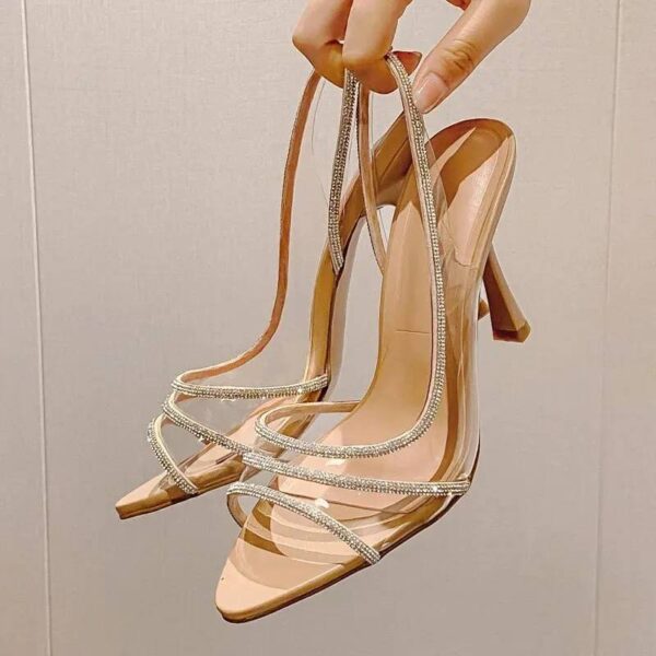 TACON CON DIAMANTES PARA MUJER