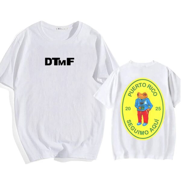 CAMISA DTMF BADBUNNY NEGRA SUELTA - Image 8