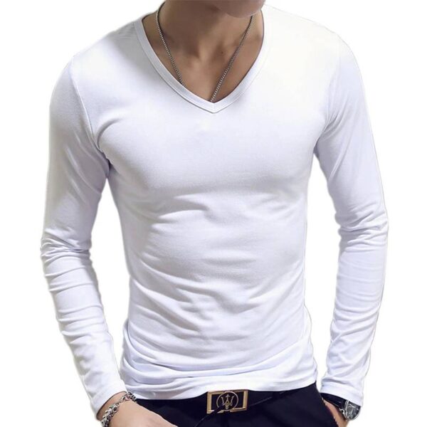 CAMISA MANGA LARGA AJUSTADO AL CUERPO - Image 9