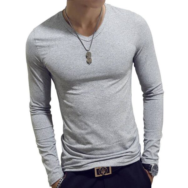 CAMISA MANGA LARGA AJUSTADO AL CUERPO - Image 10